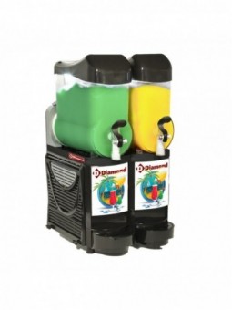 Granita & sorbet machine/distributor, 2x 10 liter