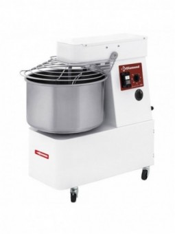 Spiral kneader 42 liters, 2 speeds, timer, on wheels