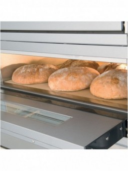 Electric modual oven, 3 plates, capacity 3x 600x400 mm
