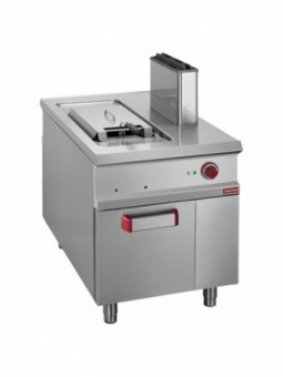 Gas fryer 1 tank 18 liters on cupboard - PASS-THROUGH
