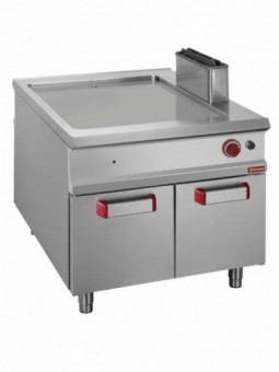 Smooth gas fry top,  cupboard - PASS-THROUGH