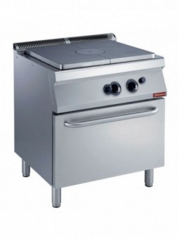 Stove cast-iron plate, gas oven GN 2/1