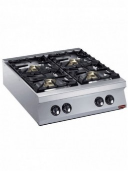 Gas cooker 4 burners -TOP- "POWERFUL"