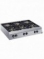 Gas cooker 6 burners -TOP- "POWERFUL"
