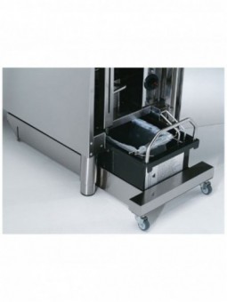 Gas fryer 1 basin in "Y" 23 liters, on undercarriage, "DIGIT"