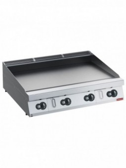Flat electric cooking plate HP, nitro chrome  -TOP-