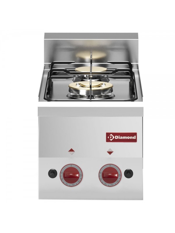 Gas cooker 2 burners -Top-