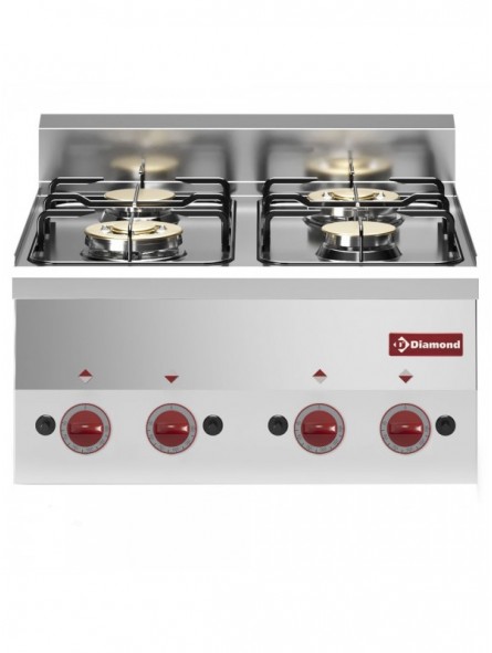 Gas cooker 4 burners -Top-
