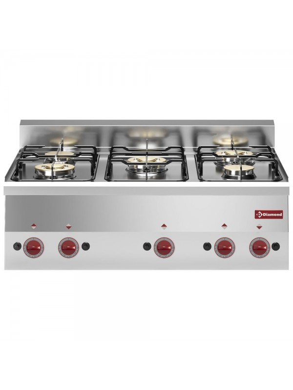 Gas cooker 5 burners -Top-
