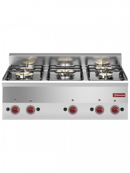 Gas cooker 5 burners -Top-