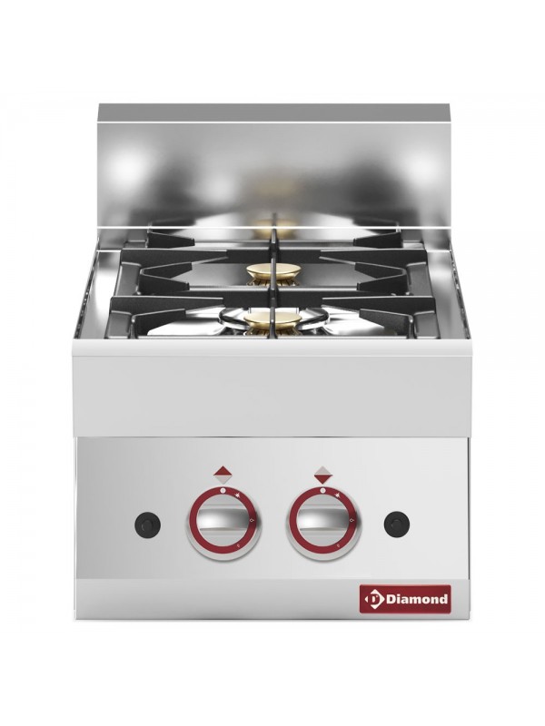 Gas cooker 2 burners -Top-
