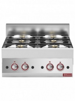 Gas cooker 4 burners -Top-