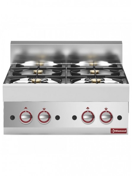 Gas cooker 4 burners -Top-