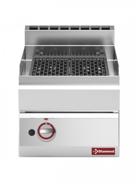 Grill-vapeur gaz, avec grille de cuisson en fonte -Top-