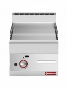 Bakplaat op gas met vlakke plaat -Top-