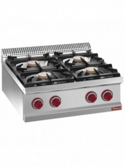 Gas range 4 burners -Top-