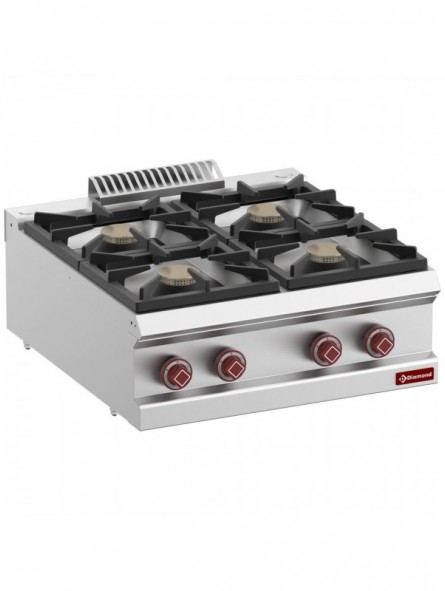 Gas range 4 burners -Top-