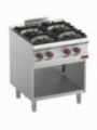 Range consist of : 4 burners & open base