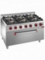 Range 6 burners, maxi gas oven 1 big door