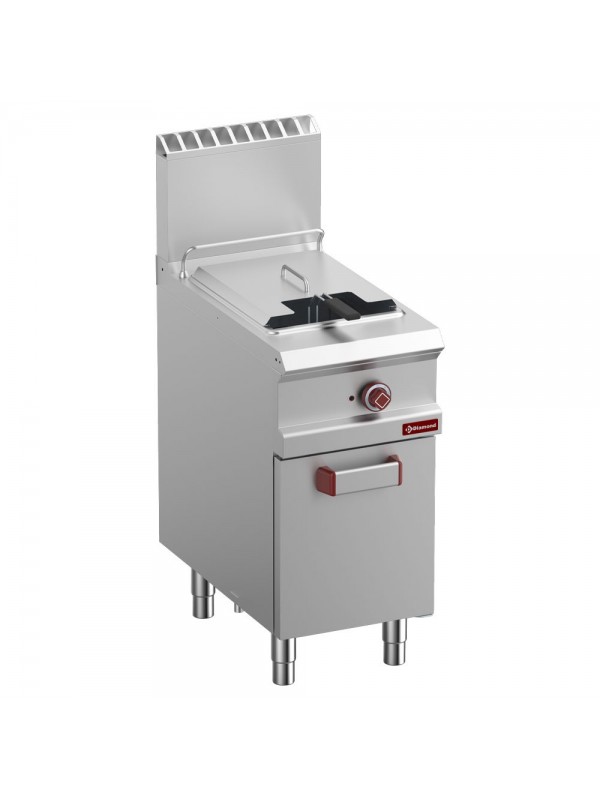 Gas fryer 1 tank "Y" 14 lit. on cupboard