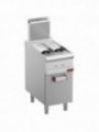 Gas fryer 2 tanks 7 liters on cupboard