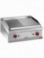 Gas fry top 1/2 smooth and 1/2 ribbed, module 1/1  -TOP-