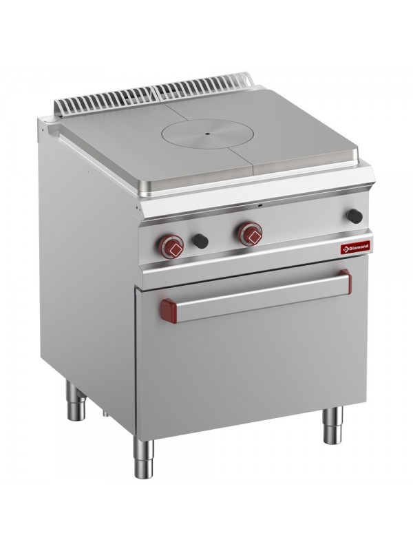 Cooking hob, gas oven GN 2/1