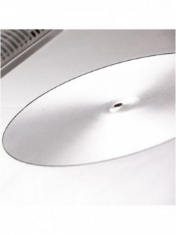 Solid top stove on gas oven