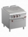 Solid top stove on gas oven