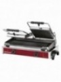 Electric panini grill DOUBLE, ribbed plates