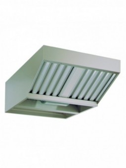 Motorized cooker hood, oven 20x GN 1/1