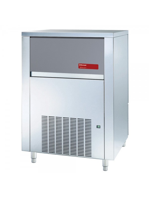 Whole ice cube maker 155 kg, with storage - WATER