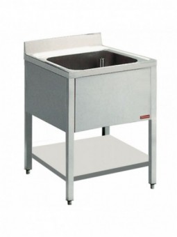 Spoeltafel met 1 kuip