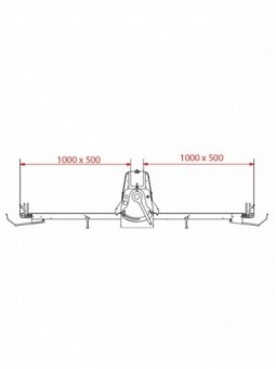 Sheeter, table model, 500x1000 mm - Variable speed