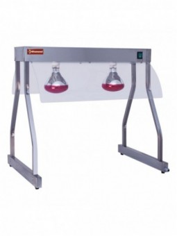 Heating bridge, infrared lights (2x 250 W)