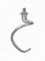 Spiral hook, 10 liters (stainless steel), complementary