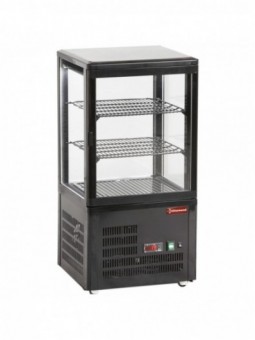 Ventilated display table model , 4 glazed sides, 3 "Black" levels