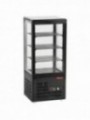 Ventilated display table model, 4 glazed sides, 4 "Black" levels