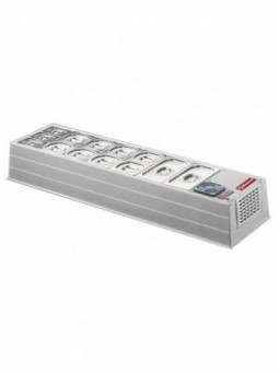 Refrigerated food set up structure 7x 1/3 h150 mm