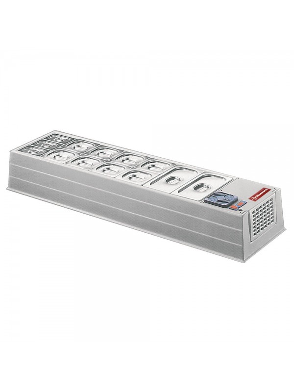 Refrigerated food set up structure 7x 1/3 h150 mm