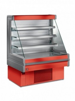 Ventilated refrigerated wall element