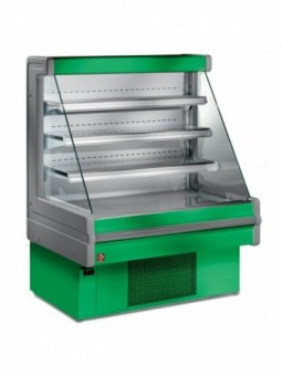 Ventilated refrigerated wall element