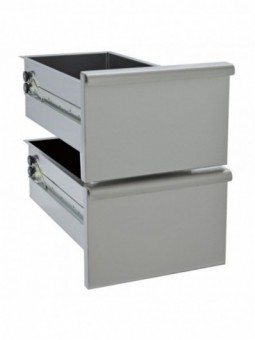 Kit of 2 drawers, undercarriage 600 mm