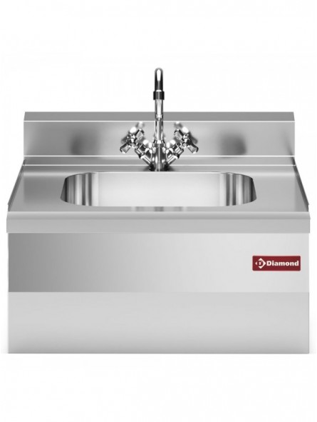 Sink 400x400xh200 with mixing tap and siphon