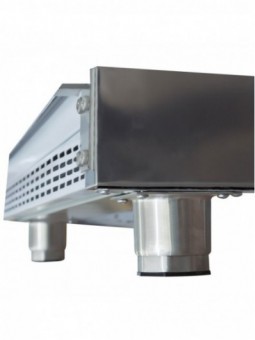 Statische diepvrieskast, 600 liter. R.V.S.