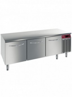 Refrigerated base, 3 drawers GN 1/2 + 1/3 h200 mm