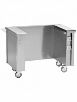 Drive-in element for trolleys