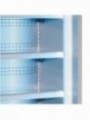 Ventilated refrigerated wall element, with unit
