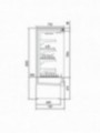 Ventilated refrigerated wall element, with unit