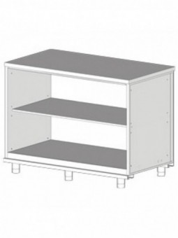 Neutral rear cabinet